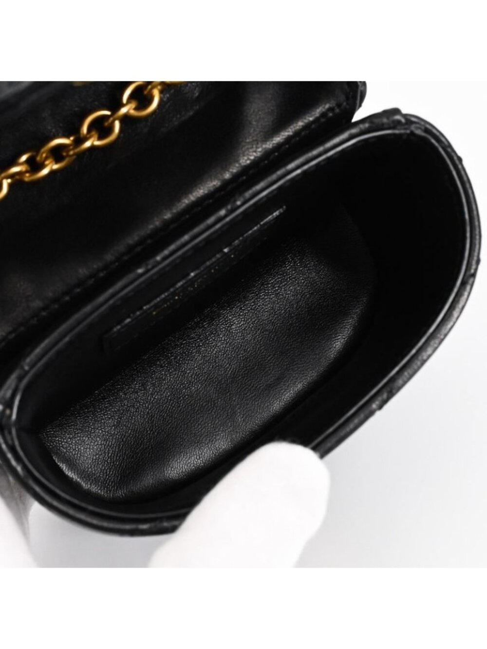 Saint Laurent Shoulder Bag June Micro Box Chain - Picture 4 of 7